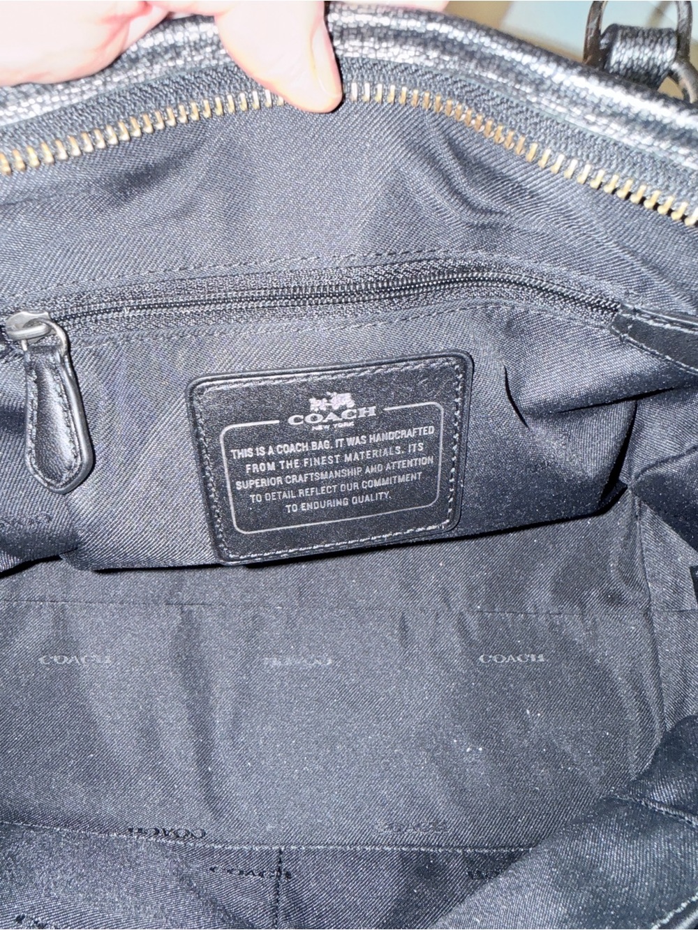 Coach Mini Nolita Satchel - Picture 10 of 11